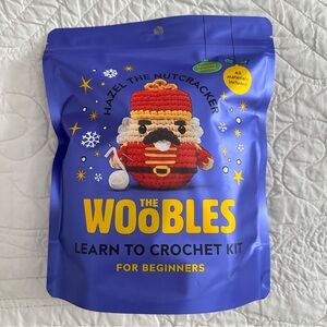 Holiday The Woobles Beginner Crochet Kit Hazel the Nutcracker NEW